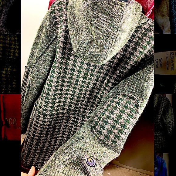 Beautiful Wool Military Grade Italian Long Coat - Picture 5 of 15